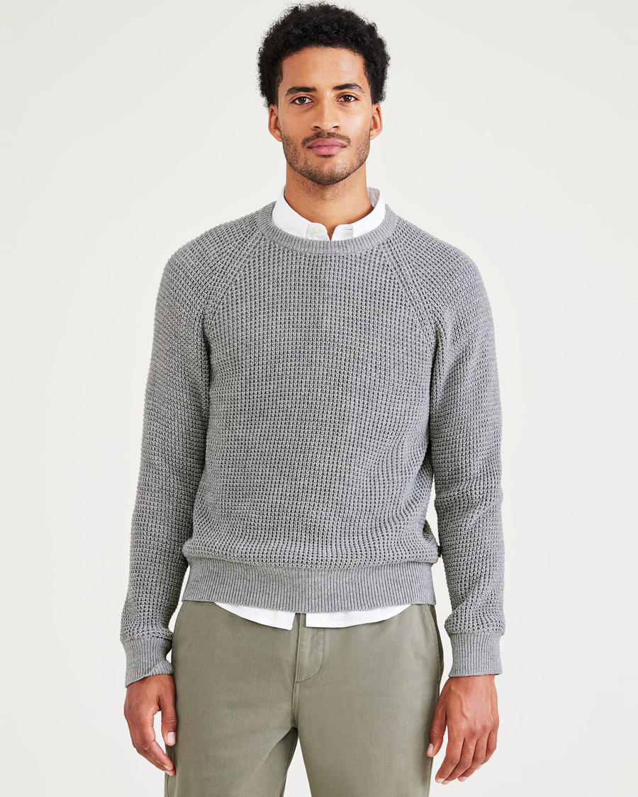 (image for) Innovative Crewneck Sweater, Regular Fit